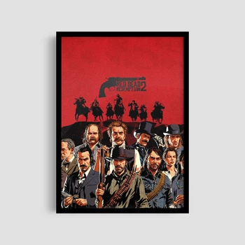 Постер Roomy "Red Dead Redemption" Без рамки A4 (29.7x21 cm)