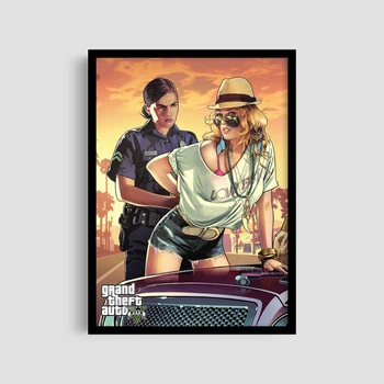 Постер Roomy "GTA Vibe" Без рамки A3 (42x29.7 cm)