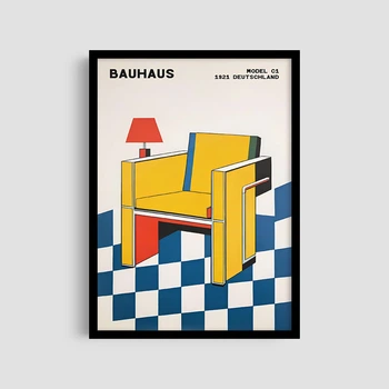 Постер Roomy "Bauhaus Vibes" Без рамки A4 (29.7x21 cm)