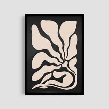 Постер Roomy "Abstract Floral" Без рамки A4 (29.7x21 cm)