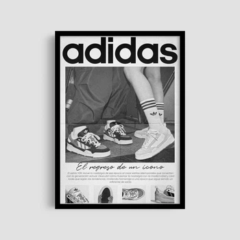 Постер Roomy "Classic Adidas" Без рамки A2 (59.4x42 cm.)