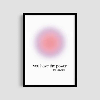 Постер Roomy "You Have the Power" Без рамки A2 (59.4x42 cm.)