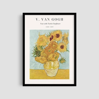 Постер Roomy "Van Gogh Sunflowers" Без рамки A4 (29.7x21 cm)
