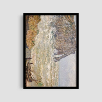 Постер Roomy "Stormy Sea In Etretat" Без рамки A4 (29.7x21 cm)