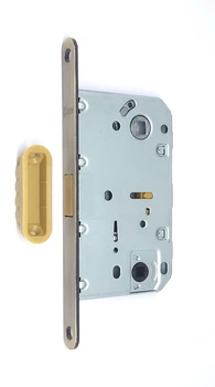 Замок врізний магнітний Class WC PLST Magnet Minimal 410B-S AB під WC Бронзовий