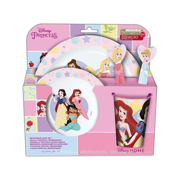 Набір дитячих посуду 5 предметів Disney Princess Stor 000309191