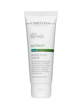Скраб із целюлозою деревинною Christina Line Repair Nutrient Wood Pulp Scrub 75 мл