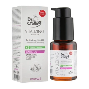 Сыворотка для роста волос с чесночным маслом Vitalizing Dr.Tuna Farmasi, 30мл