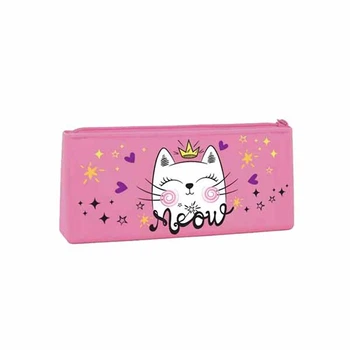 Пенал-косметичка силиконовая Meow