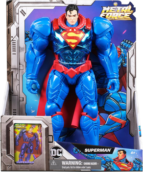 Figurka Spin Master DC Metal Force Heroes Superman 6072667 30 cm (0681147061804)