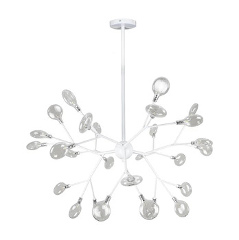 Люстра 918LP262-27 WH+CL (LVS3369)
