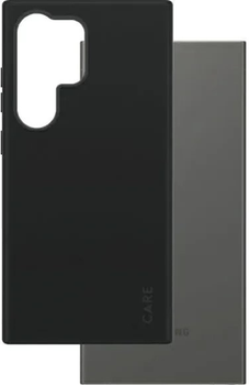 Панель CARE by PanzerGlass Fashionable Case with Magnetic Qi для Samsung Galaxy S24 Ultra Black (5715685012372)