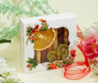 Подарунковий набір з пастили FRUIT SNACK АСОРТІ 150г гармонія