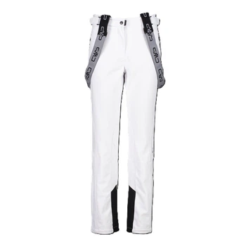 Штаны CMP Women`s Ski Salopettes in Softshell White XXS (1097-3W03106-88BG 34)