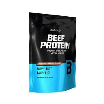Яловичий протеїн BioTech BEEF Protein 500 г полуниці