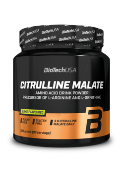 Л-Цитруллин малат BioTech Citrulline Malate 300 грамм лайм