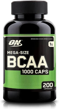БЦАА Optimum Nutrition BCAA 1000200 капсул