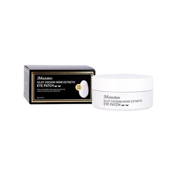 Гидрогелевые патчи с протеинами шелкопряда и жемчугом JMsolution Silky Cocoon Home Esthetic Eye Patch 60 шт