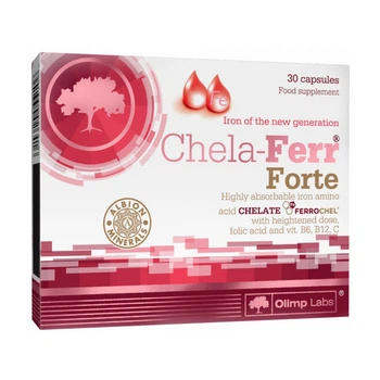 Аминокислый хелат магния Olimp Chela-Ferr Forte 30 капсул