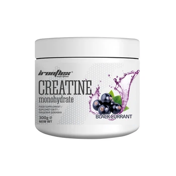 Креатин моногидрат Iron Flex Creatine monohydrate 300 грамм Смородина