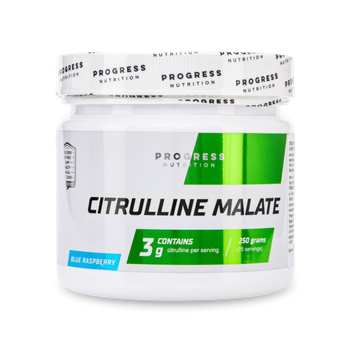 Л-Цитруллин малат Progress Nutrition Citrulline Malate 250 грамм Малина