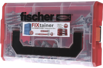 Набір дюбелів Fischer FixTainer DuoPower 30-65 мм 210 шт. (539867)