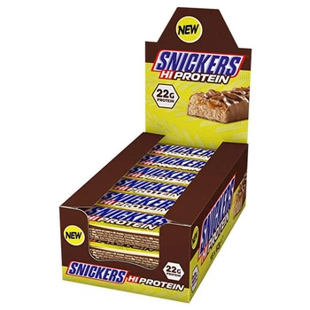 Протеиновый батончики Snickers Hi Protein Bar 12 x 57 грамм Cникерс Арахисовая паста