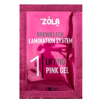 Склад №1 Lifting Gel для ламінування ZOLA Color Lab в саше 1 мл