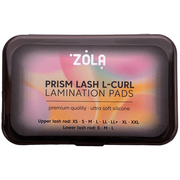 Валики для ламинирования Zola Prism Lash L-Curl для верхних и нижних ресниц 11 пар
