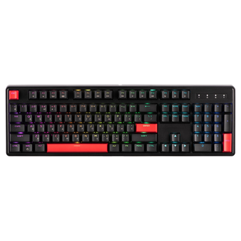 Клавиатура Lemokey X3 104Key, Keychron Brown, USB-A, QMK/VIA, Hot-Swap, EN/UKR, RGB