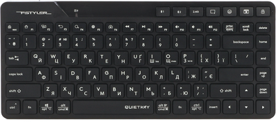 Клавиатура беспроводная A4Tech FBK26C AS Wireless Black (4711421000208)