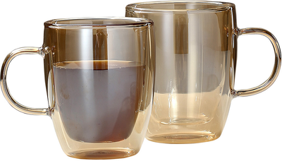 Набор чашек Vittora Gold VT-5305-270 с двойным дном 270 мл х 2 шт (BP133109)