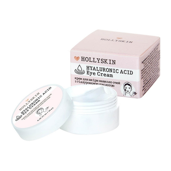 Крем HOLLYSKIN для шкіри навколо очей з гіалуроновою кислотою HOLLYSKIN Hyaluronic Acid Eye Cream (0322211)