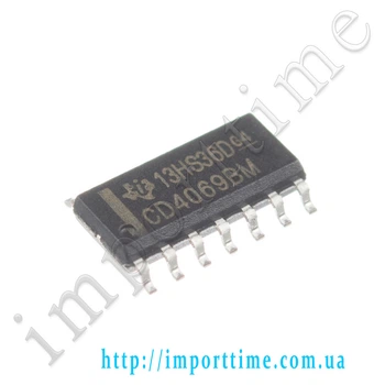 Микросхема 4069 (SO14)