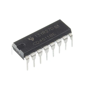 Микросхема 4511 (DIP16)