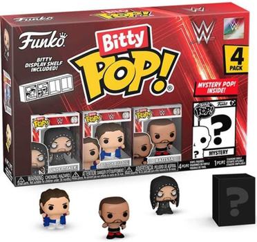 Набір фігурок Funko Bitty Pop WWE The Undertaker 4 шт 75464 (889698754644)