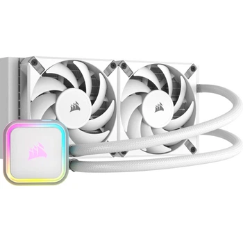 Система водяного охлаждения Corsair iCUE H100i Elite 2-fans 4-pin RGB White (CW-9060078-WW)