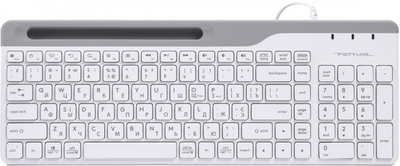 Клавіатура дротова A4Tech FK25 USB White (4711421959896)