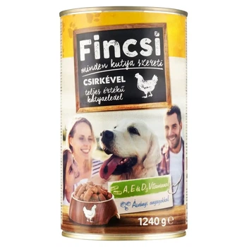 Влажный корм для собак Fincsi Курица 1240г.