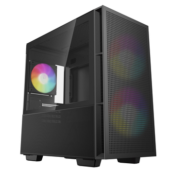 Корпус DeepCool CH360 Black (R-CH360-BKAPE3-G-1) без БЖ Black