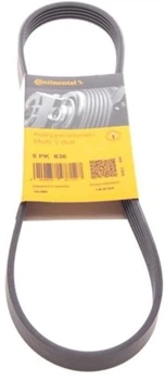 Ремінь генератора Continental (5PK836)