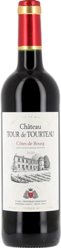 Вино Chateau Tour de Tourteau Cotes de Bourg AOC червоне сухе 0.75 л 13.5% (3429672048467)