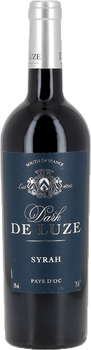 Вино Dark de Luze Syrah Pays-d'Oc IGP червоне сухе 0.75 л 13% (3429678268203)