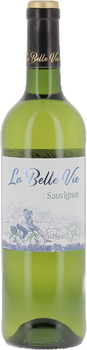 Вино La Belle Vie Sauvignon Blanc Pays-d'Oc IGP біле сухе 0.75 л 11.5% (3429672243756)