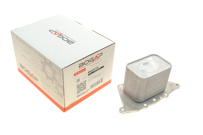 Радіатор масляний BMW 2 F45/F46/X1 F48/X2 F39 B47 2.0 14- теплообмінник B4222119 BOGAP