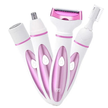 Эпилятор женский для лица и тела Geemy GM-3161 4в1 аккумуляторный 3W Pink (3_06127)