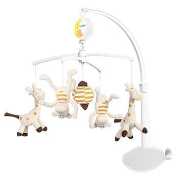 Универсальная карусель BabyOno Мартышки и жирафки (1367)