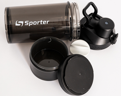 Шейкер Sporter 1109 500 мл Черный (4820249723470)