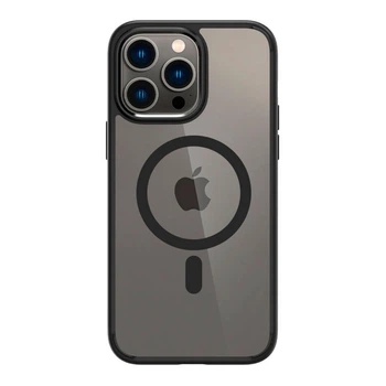 Чохол TPU+PC Spigen Ultra Hybrid with Magsafe для iPhone 12 Pro Max Колір Black