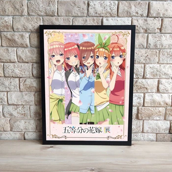 Інтер'єрна картина Аніме П'ять наречених 5-toubun no Hanayome-4, 30х40 см